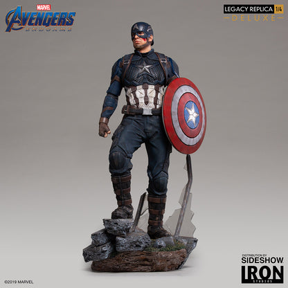 Iron Studios MARCAS20219-14 CAPTAIN AMERICA (DELUXE) Statues