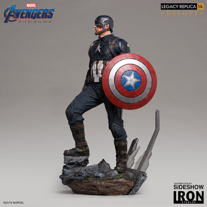 Iron Studios MARCAS20219-14 CAPTAIN AMERICA (DELUXE) Statues