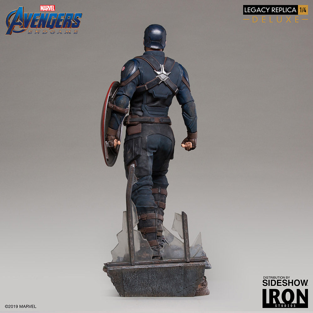 Iron Studios MARCAS20219-14 CAPTAIN AMERICA (DELUXE) Statues