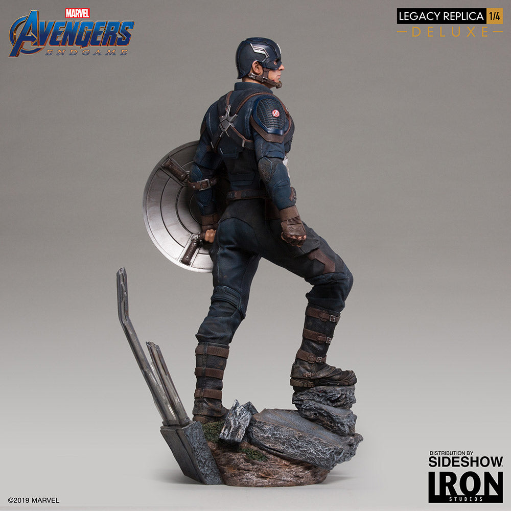 Iron Studios MARCAS20219-14 CAPTAIN AMERICA (DELUXE) Statues