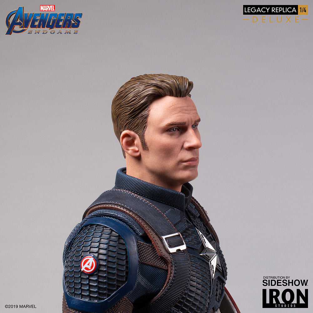 Iron Studios MARCAS20219-14 CAPTAIN AMERICA (DELUXE) Statues