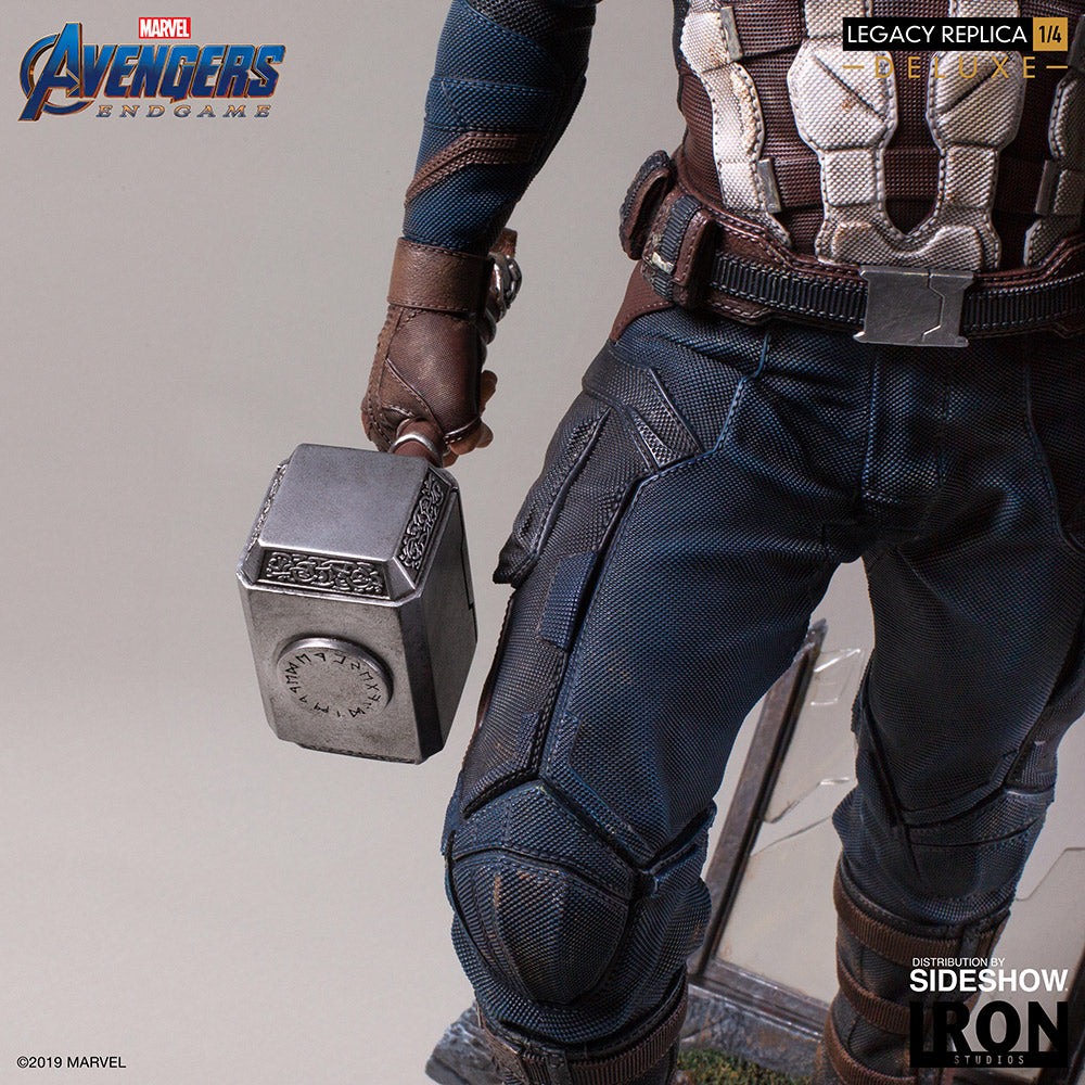 Iron Studios MARCAS20219-14 CAPTAIN AMERICA (DELUXE) Statues