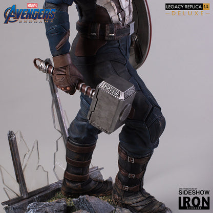 Iron Studios MARCAS20219-14 CAPTAIN AMERICA (DELUXE) Statues