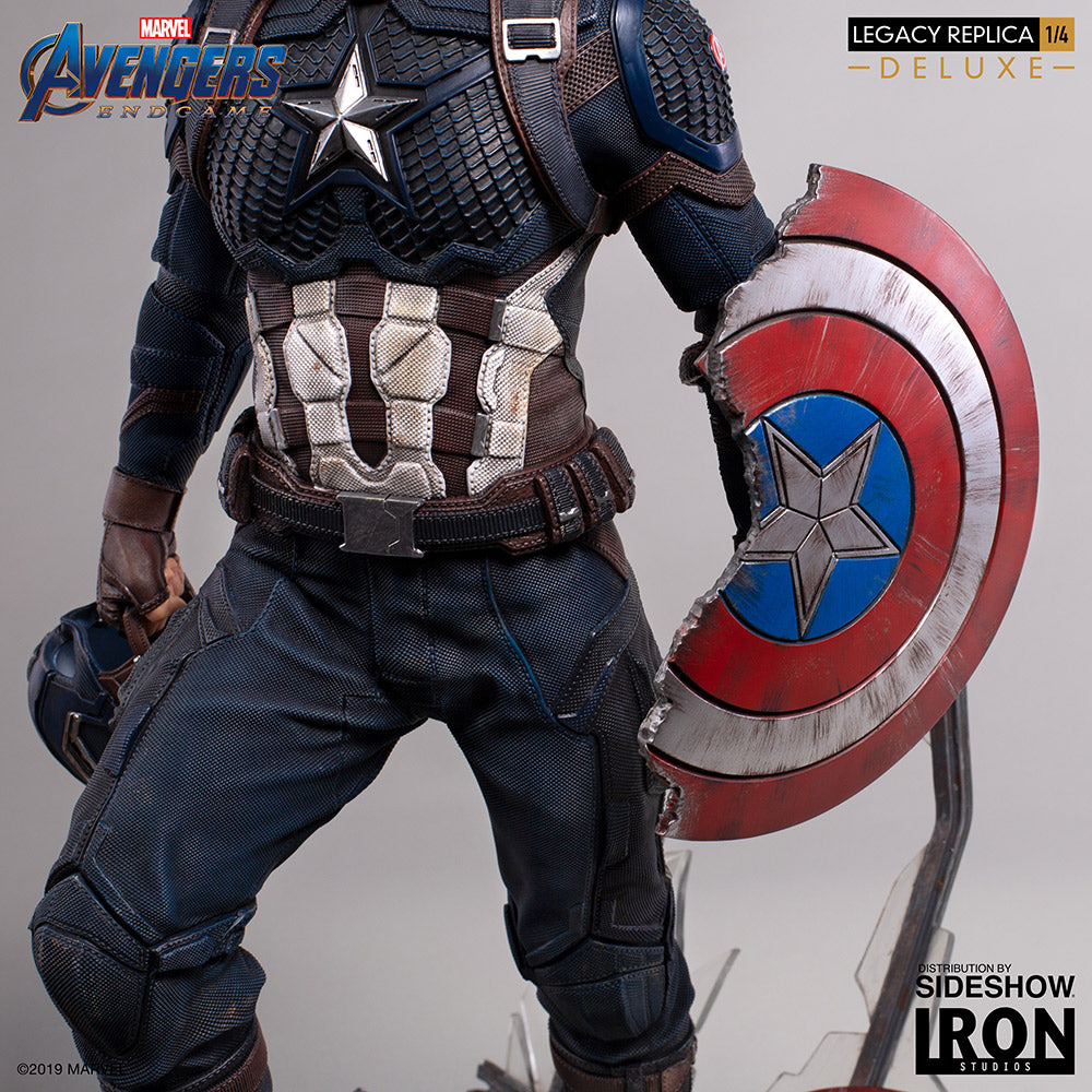 Iron Studios MARCAS20219-14 CAPTAIN AMERICA (DELUXE) Statues