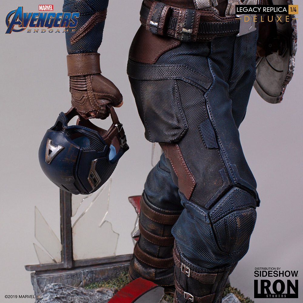 Iron Studios MARCAS20219-14 CAPTAIN AMERICA (DELUXE) Statues