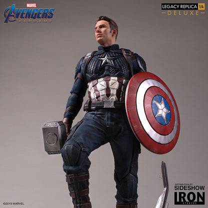 Iron Studios MARCAS20219-14 CAPTAIN AMERICA (DELUXE) Statues