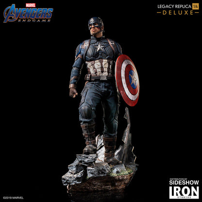 Iron Studios MARCAS20219-14 CAPTAIN AMERICA (DELUXE) Statues