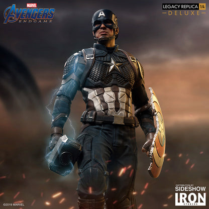 Iron Studios MARCAS20219-14 CAPTAIN AMERICA (DELUXE) Statues