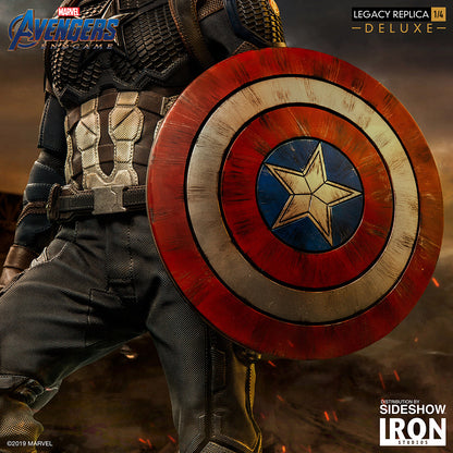 Iron Studios MARCAS20219-14 CAPTAIN AMERICA (DELUXE) Statues