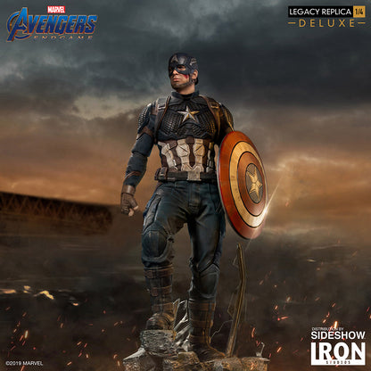 Iron Studios MARCAS20219-14 CAPTAIN AMERICA (DELUXE) Statues