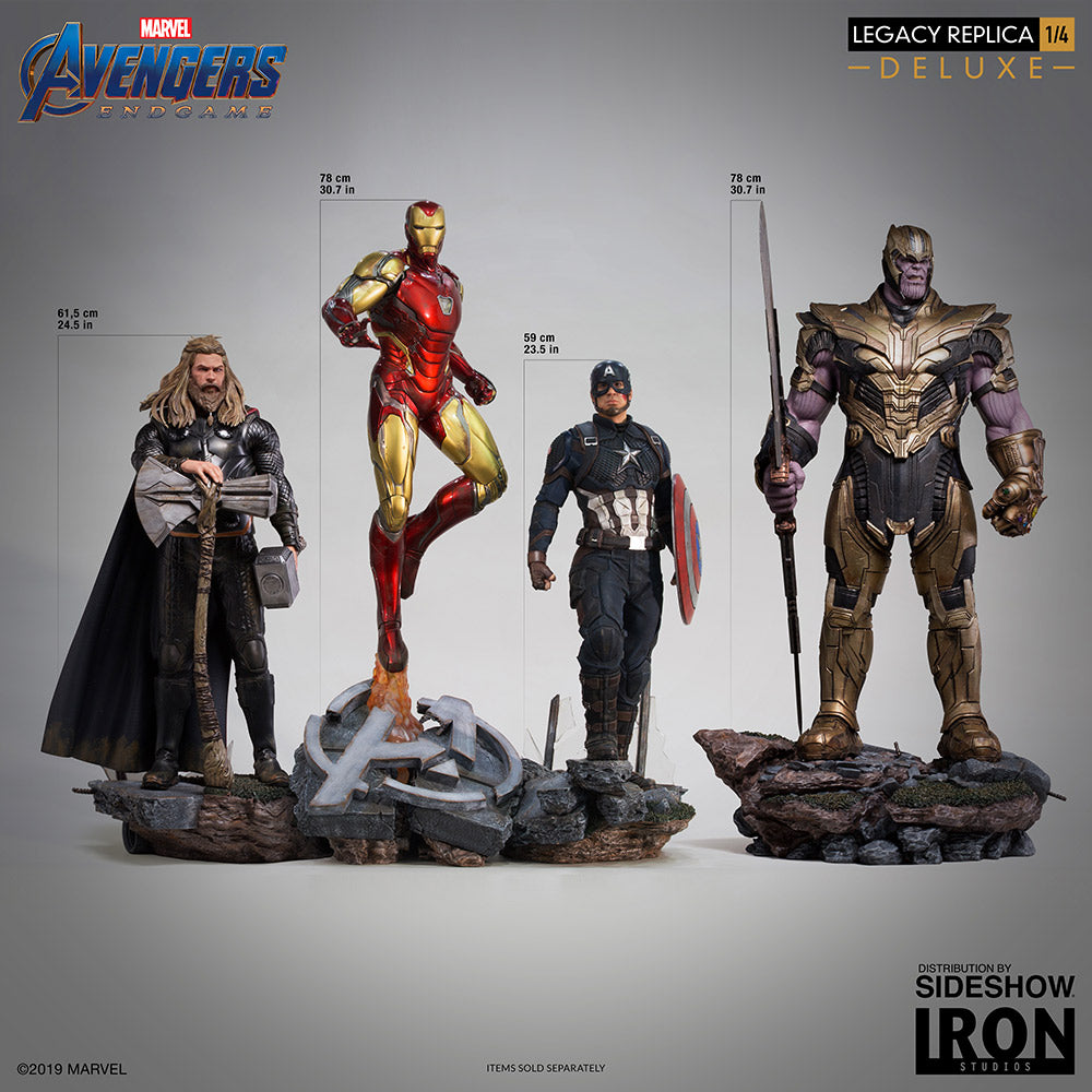 Iron Studios MARCAS20219-14 CAPTAIN AMERICA (DELUXE) Statues