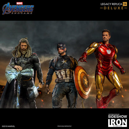 Iron Studios MARCAS20219-14 CAPTAIN AMERICA (DELUXE) Statues