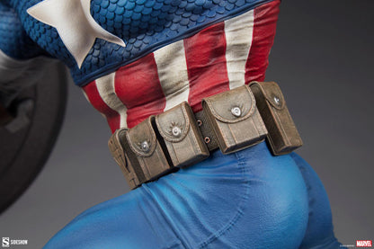 Sideshow Collectibles Marvel Captain America Resin Figures Model Statue 300765 - ToyFury