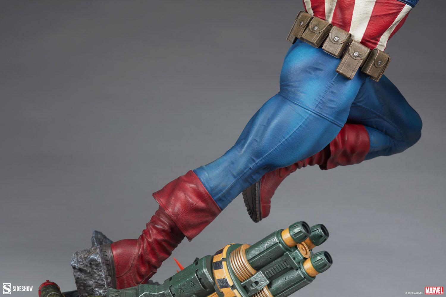 Sideshow Collectibles Marvel Captain America Resin Figures Model Statue 300765 - ToyFury