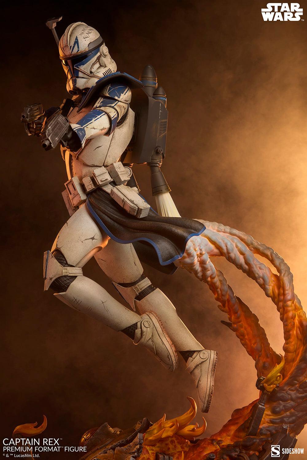 【Preorder】Sideshow Star Wars The Clone Wars - Captain Rex Premium Format Statue 300856 - ToyFury