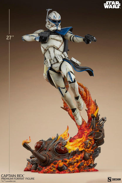 【Preorder】Sideshow Star Wars The Clone Wars - Captain Rex Premium Format Statue 300856 - ToyFury