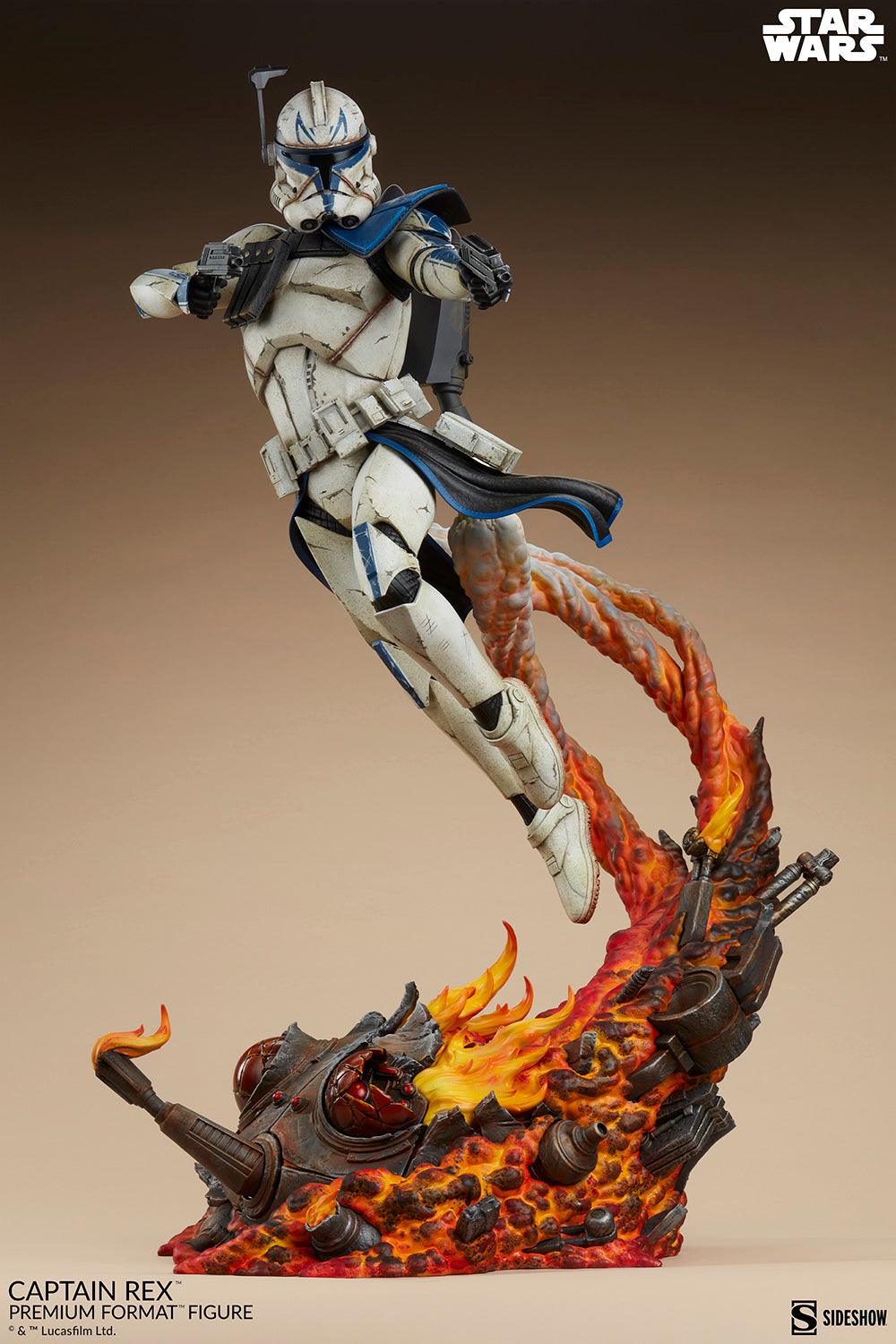 【Preorder】Sideshow Star Wars The Clone Wars - Captain Rex Premium Format Statue 300856 - ToyFury