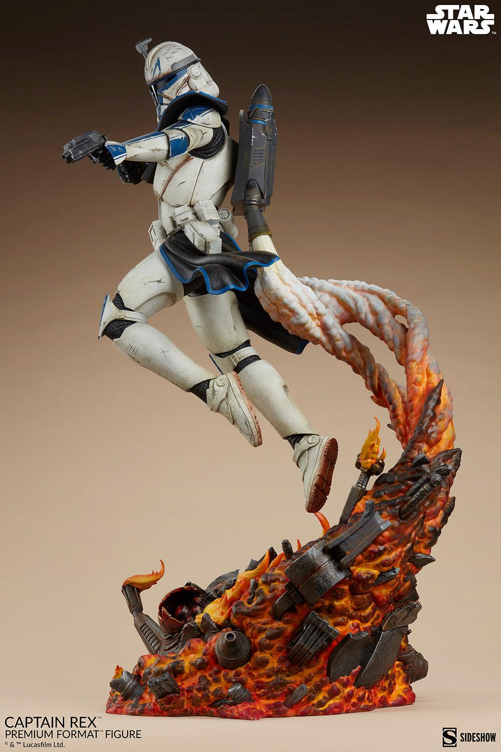 【Preorder】Sideshow Star Wars The Clone Wars - Captain Rex Premium Format Statue 300856 - ToyFury