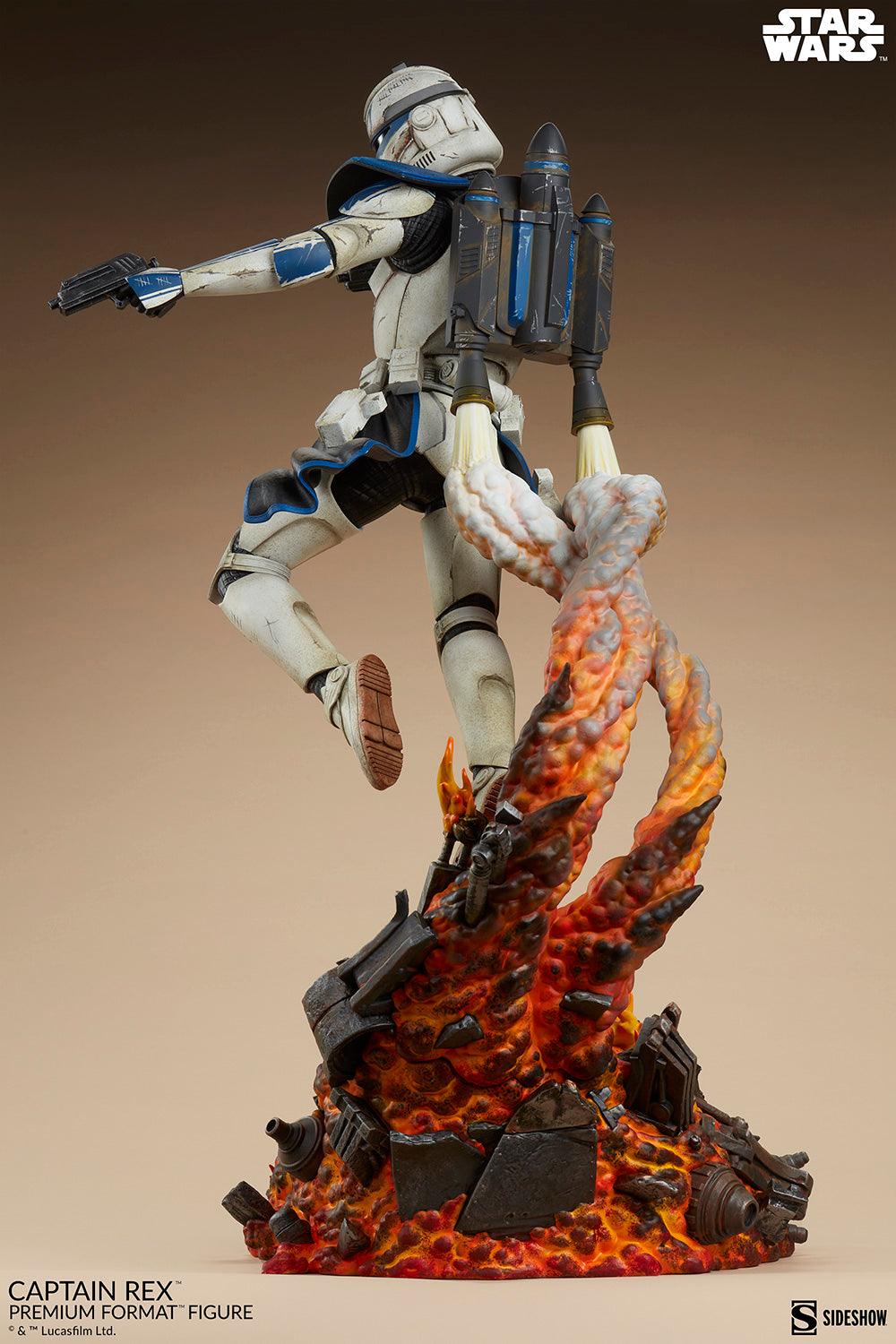 【Preorder】Sideshow Star Wars The Clone Wars - Captain Rex Premium Format Statue 300856 - ToyFury