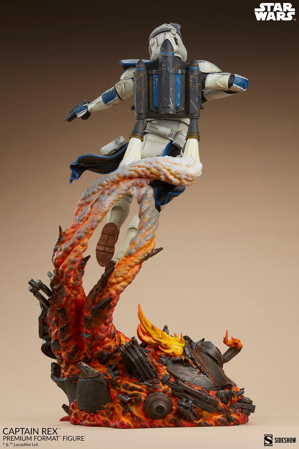 【Preorder】Sideshow Star Wars The Clone Wars - Captain Rex Premium Format Statue 300856 - ToyFury