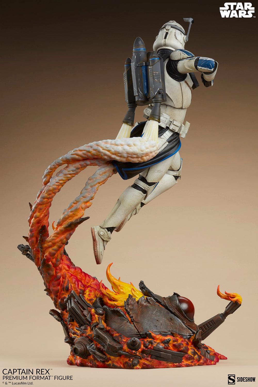 【Preorder】Sideshow Star Wars The Clone Wars - Captain Rex Premium Format Statue 300856 - ToyFury