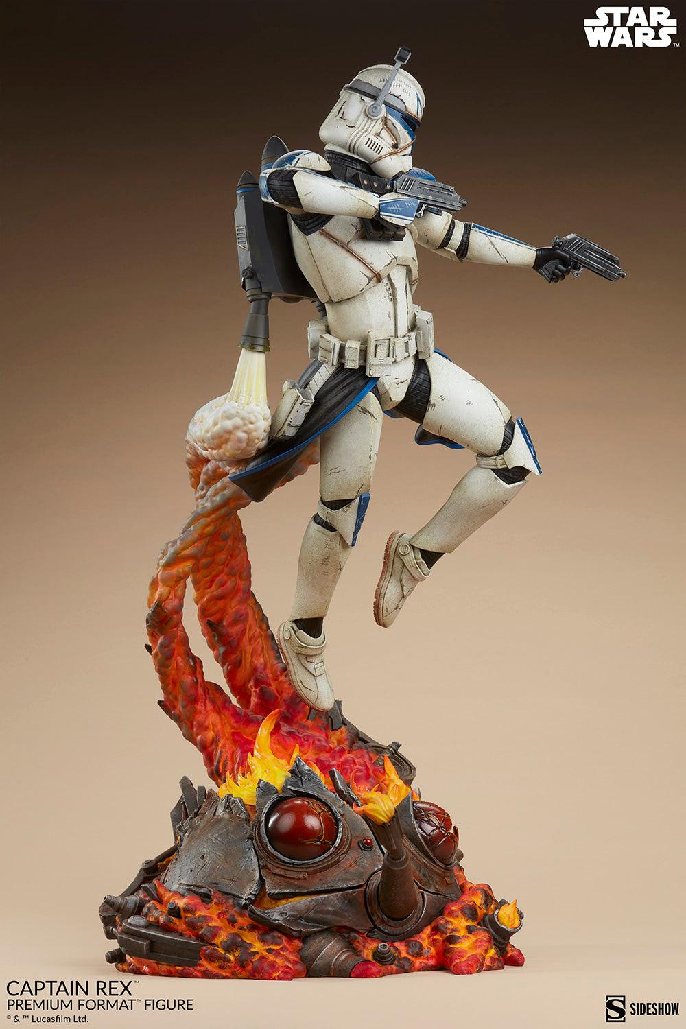 【Preorder】Sideshow Star Wars The Clone Wars - Captain Rex Premium Format Statue 300856 - ToyFury