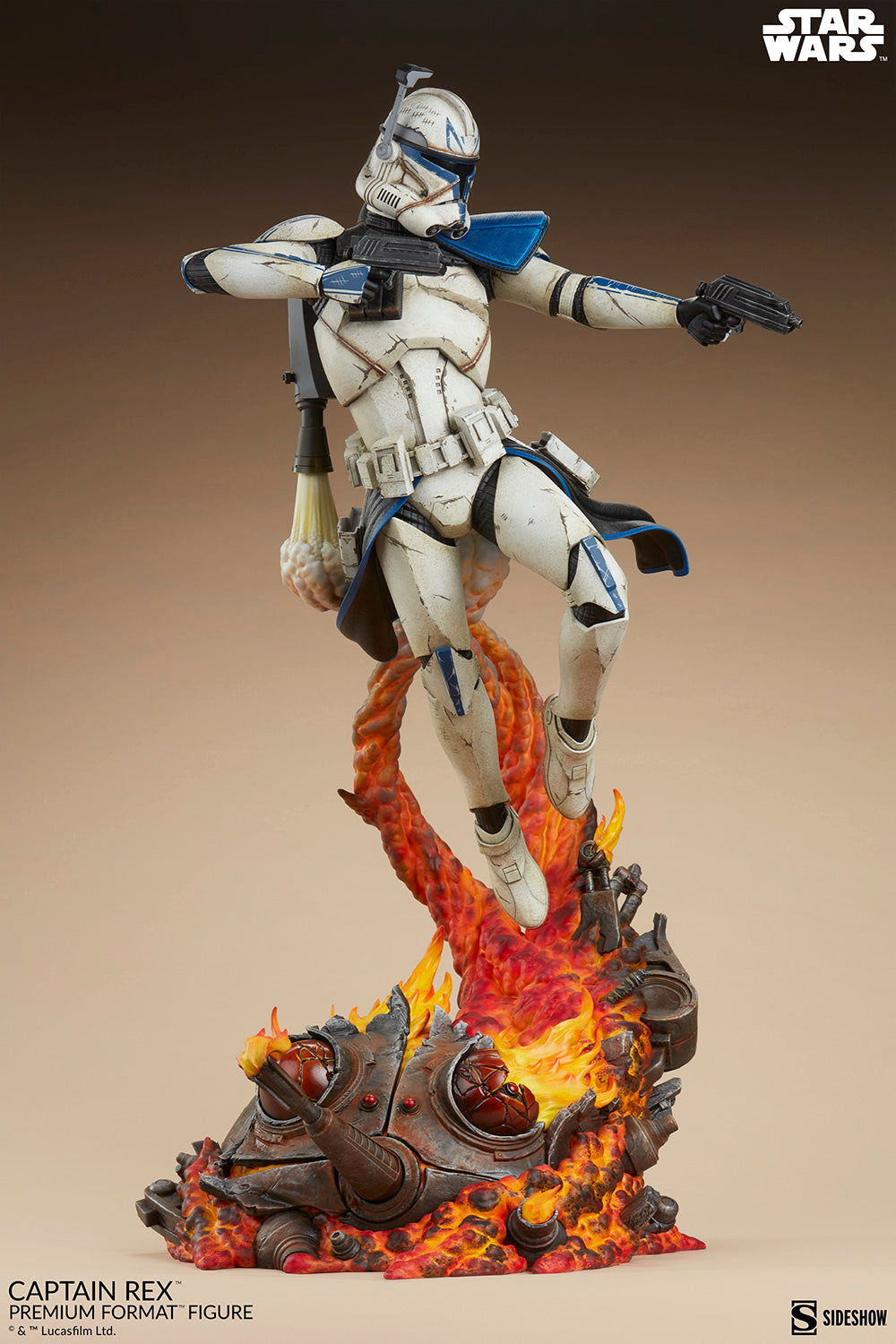 【Preorder】Sideshow Star Wars The Clone Wars - Captain Rex Premium Format Statue 300856 - ToyFury