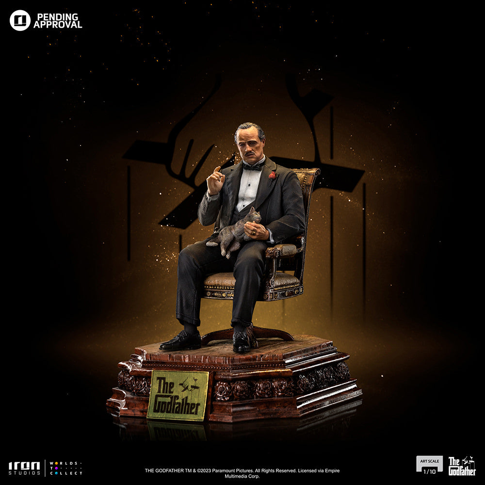 Iron studios Godfather Don Vito Corleone 1/10 Scale Art Figure GODFA93423-10 - ToyFury