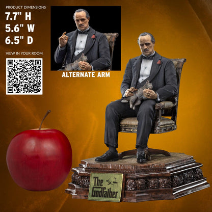 Iron studios Godfather Don Vito Corleone 1/10 Scale Art Figure GODFA93423-10 - ToyFury