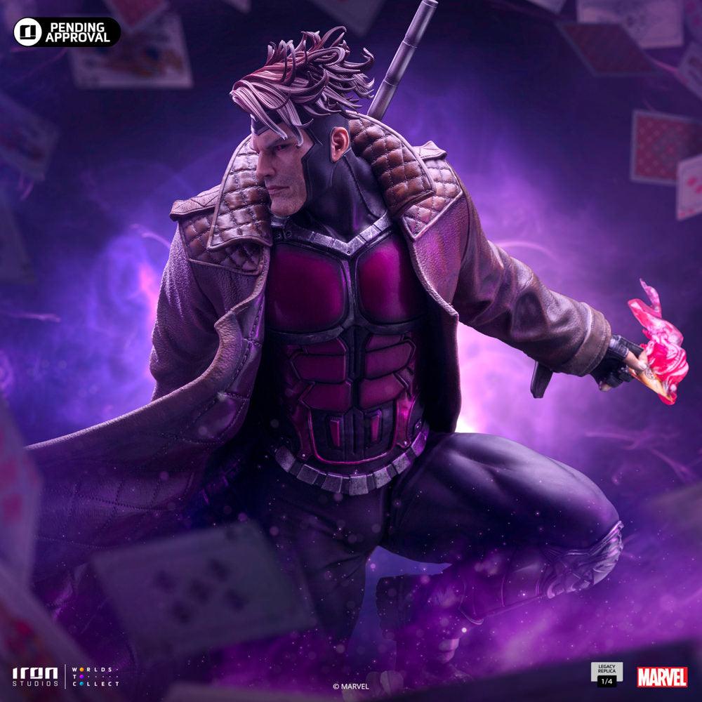 【Preorder】Iron Studios GAMBIT Quarter Scale Statue MARCAS103224-14 - ToyFury