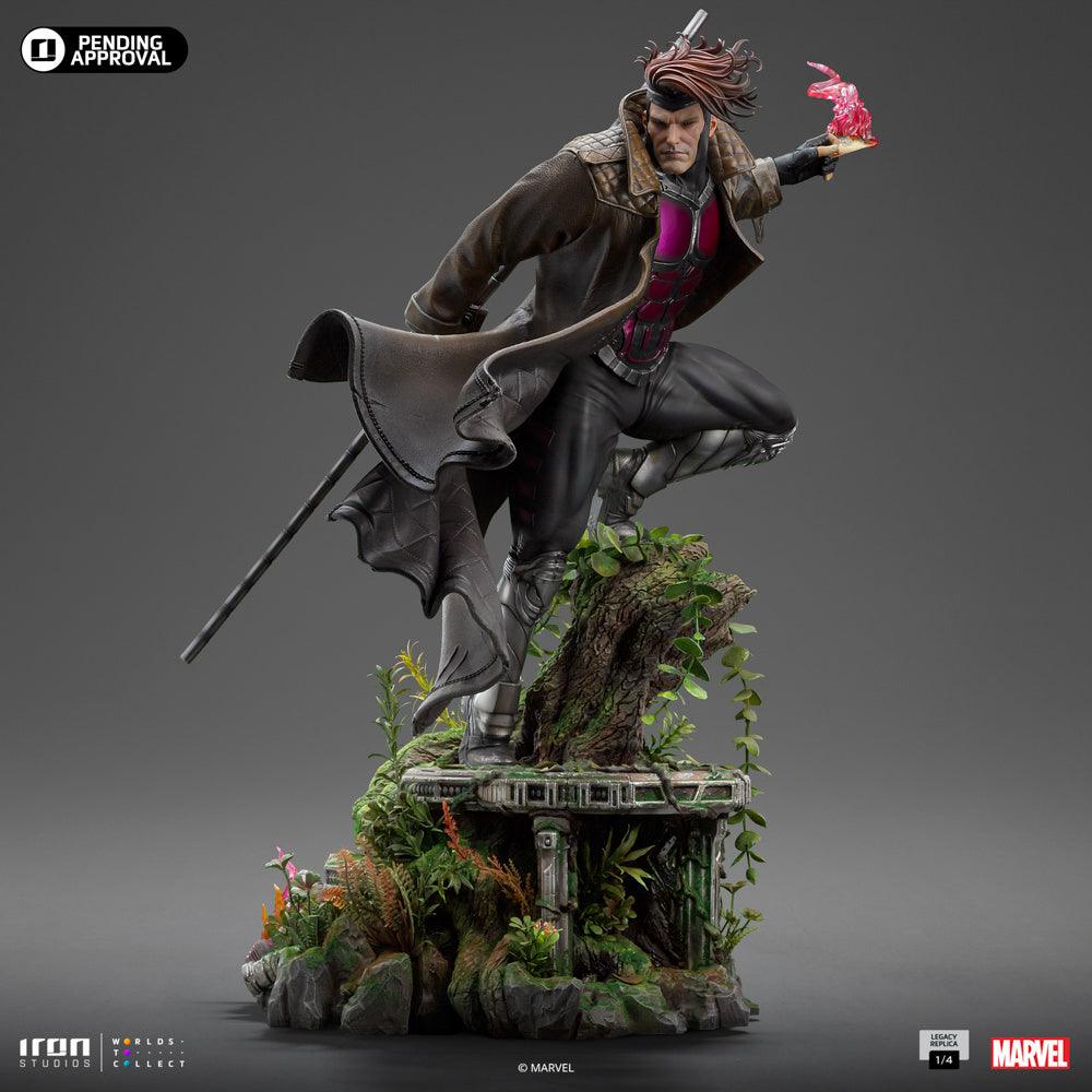 【Preorder】Iron Studios GAMBIT Quarter Scale Statue MARCAS103224-14 - ToyFury