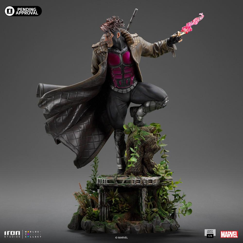 【Preorder】Iron Studios GAMBIT Quarter Scale Statue MARCAS103224-14 - ToyFury