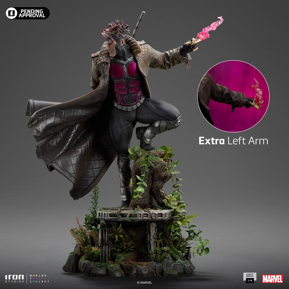 【Preorder】Iron Studios GAMBIT Quarter Scale Statue MARCAS103224-14 - ToyFury