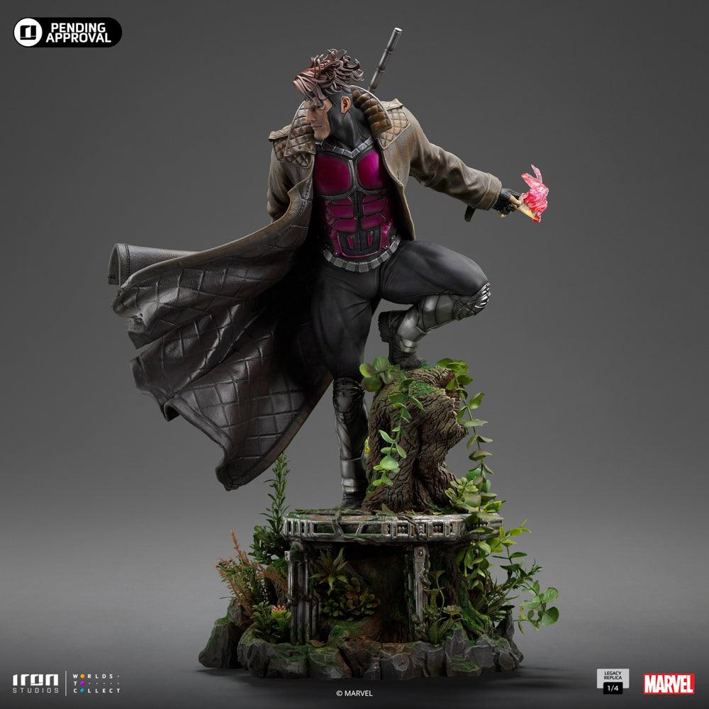 【Preorder】Iron Studios GAMBIT Quarter Scale Statue MARCAS103224-14 - ToyFury