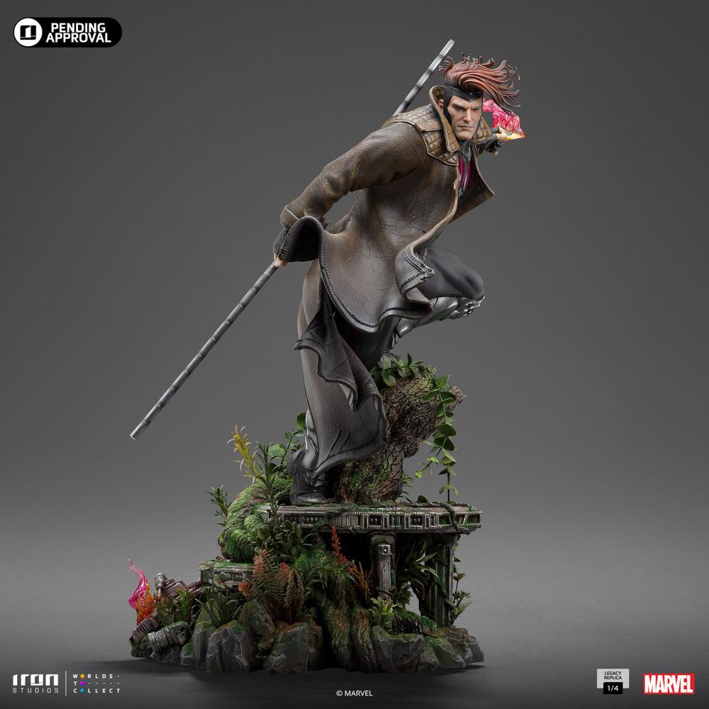 【Preorder】Iron Studios GAMBIT Quarter Scale Statue MARCAS103224-14 - ToyFury