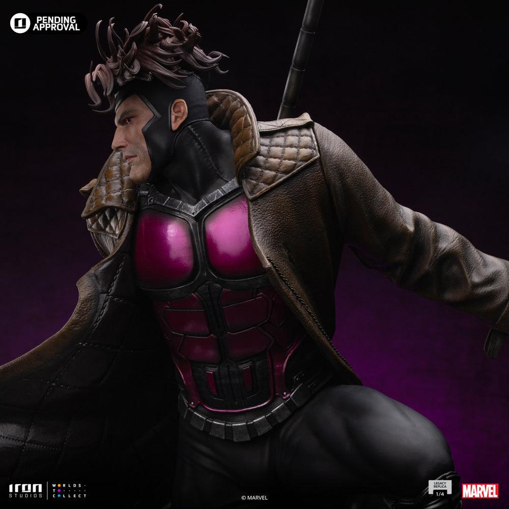 【Preorder】Iron Studios GAMBIT Quarter Scale Statue MARCAS103224-14 - ToyFury