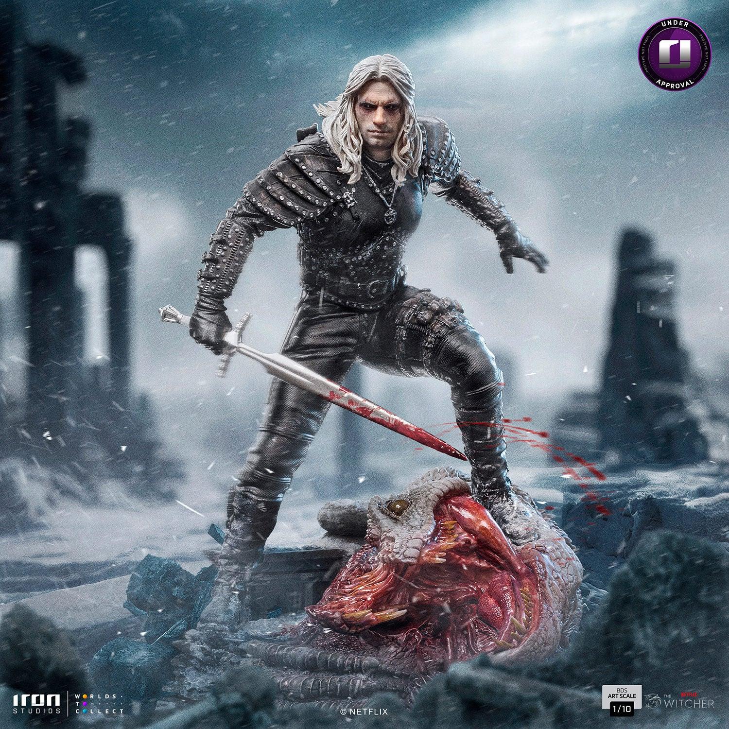 Iron studios GERALT OF RIVIA 1/10 Art Scale TWITCH87023-10 - ToyFury