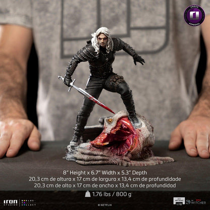 Iron studios GERALT OF RIVIA 1/10 Art Scale TWITCH87023-10 - ToyFury