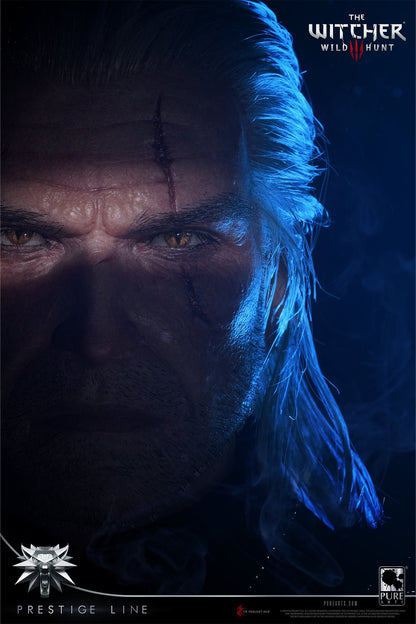 PureArts GERALT THE WITCHER 3: WILD HUNT GERALT OF RIVIA 1/2 SCALE STATUE