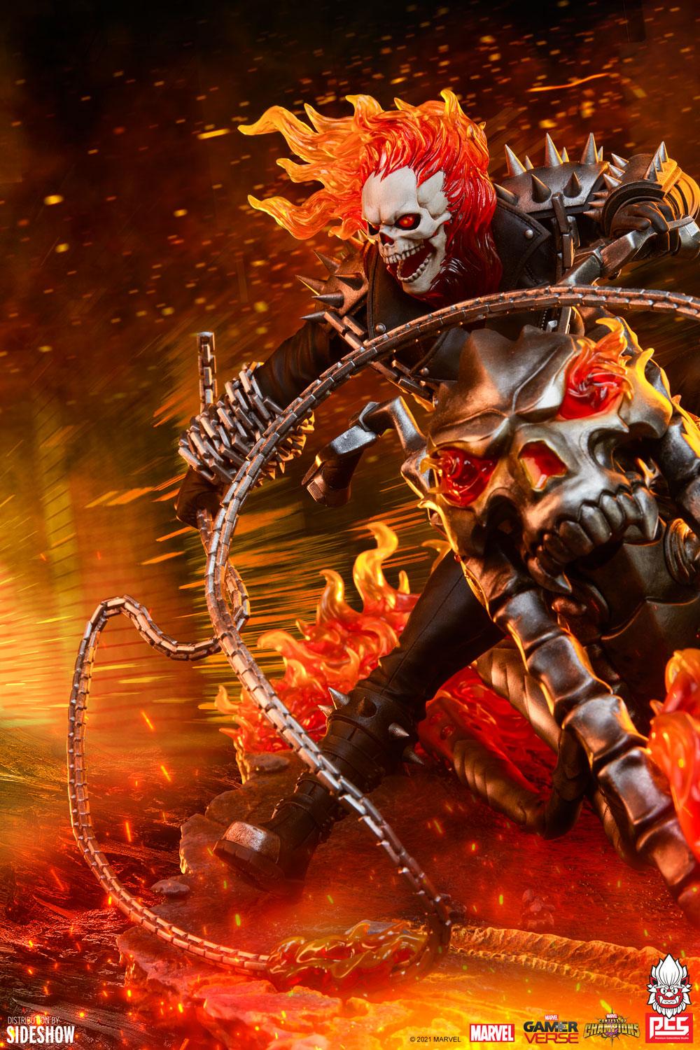 Sideshow x PCS Ghost Rider 1:6 Scale Diorama Statue 909385 - ToyFury