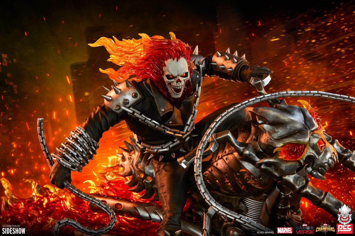 Sideshow x PCS Ghost Rider 1:6 Scale Diorama Statue 909385 - ToyFury