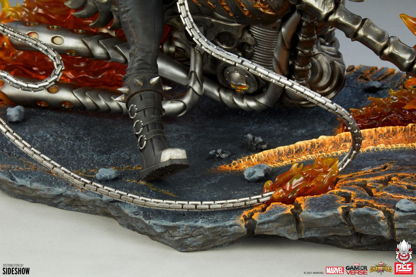 Sideshow x PCS Ghost Rider 1:6 Scale Diorama Statue 909385 - ToyFury