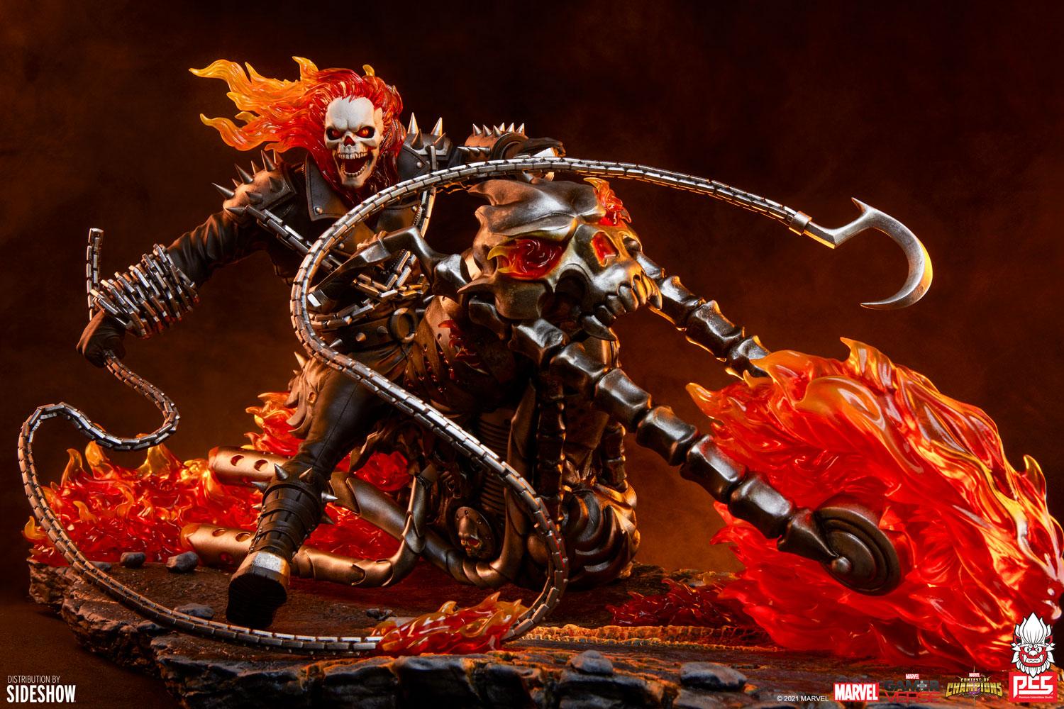 Sideshow x PCS Ghost Rider 1:6 Scale Diorama Statue 909385 - ToyFury