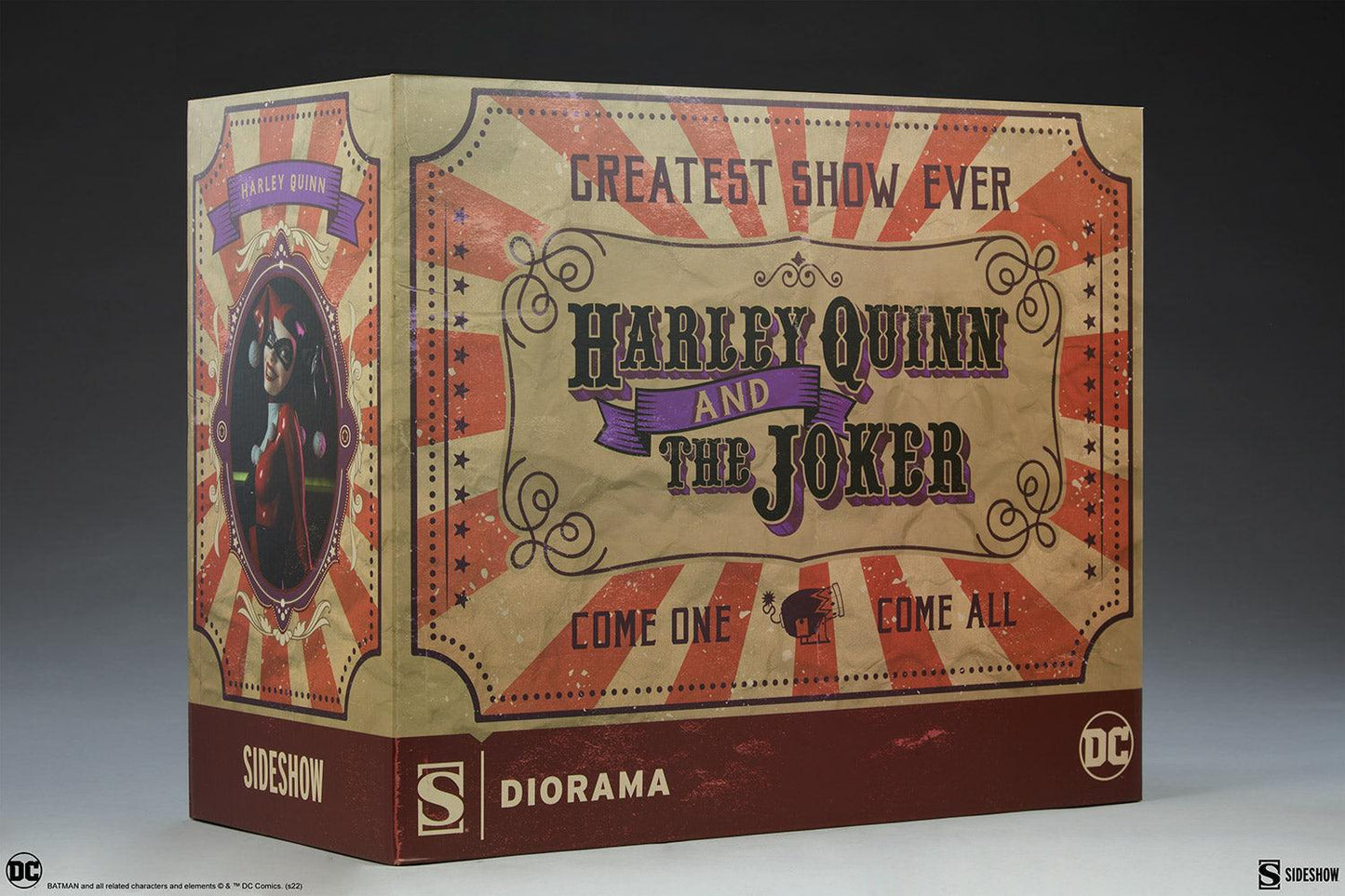 【Preorder】 Sideshow THE JOKER AND HARLEY QUINN Limited Edition Figure - ToyFury