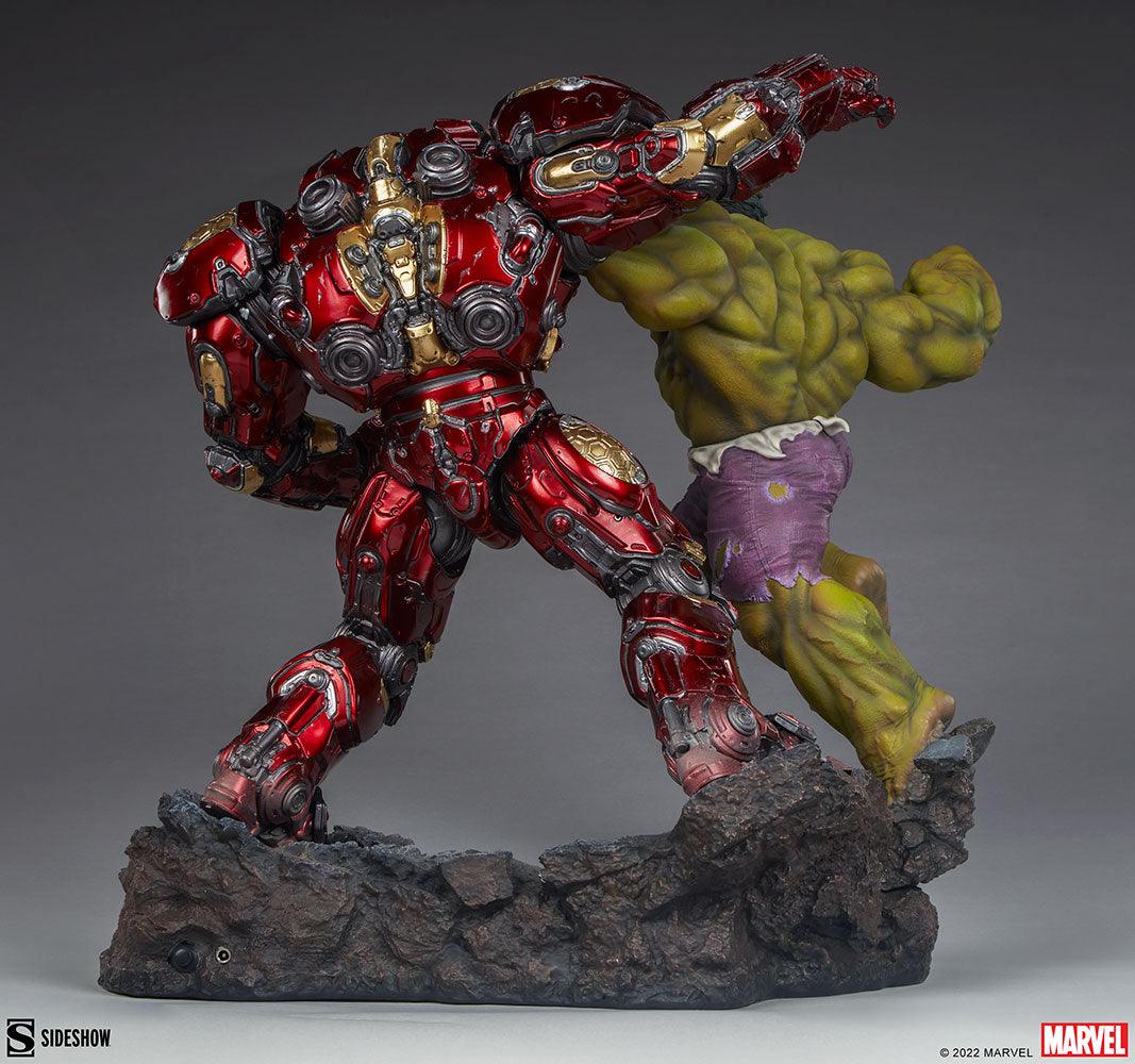 Sideshow The Avengers - Hulk vs Hulkbuster 19” Maquette Statue 200571 - ToyFury