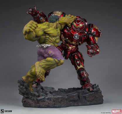 Sideshow The Avengers - Hulk vs Hulkbuster 19” Maquette Statue 200571 - ToyFury