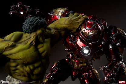 Sideshow The Avengers - Hulk vs Hulkbuster 19” Maquette Statue 200571 - ToyFury