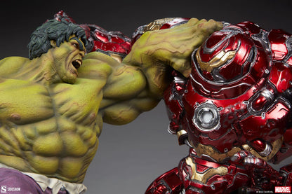 Sideshow The Avengers - Hulk vs Hulkbuster 19” Maquette Statue 200571 - ToyFury