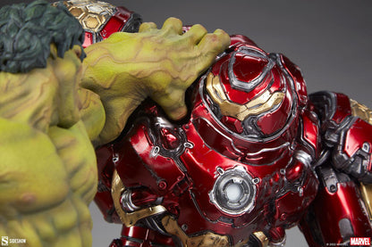 Sideshow The Avengers - Hulk vs Hulkbuster 19” Maquette Statue 200571 - ToyFury