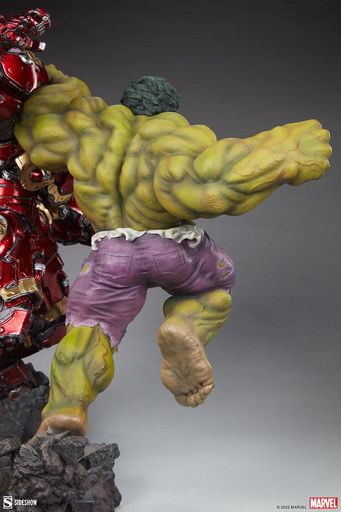 Sideshow The Avengers - Hulk vs Hulkbuster 19” Maquette Statue 200571 - ToyFury